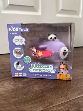 NEW Vivitar Kidzcam Camcorder Pink and Purple Camera for Kids